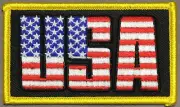 USAA American flag patch