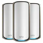 Netgear Orbi 970 Series BE2700 Quad-band WiFi 7 Mesh 3-Pack. RBE973S-100APS