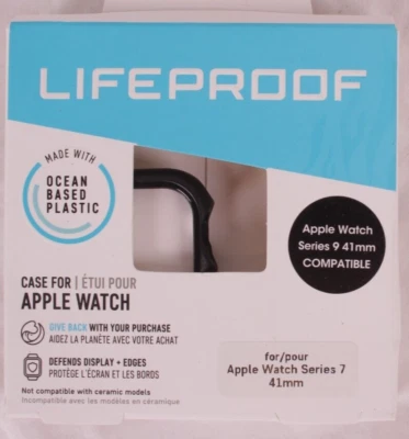 Lifeproof case for Apple Watch Series 7 (or 9 compatible) 41 mm - black