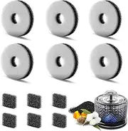 Wireless Cat Water Fountain, 120oz/3.5L Battery Operated Automatic Pet Water Dispenser with 304 Stainless Steel Water Tray, Pet Water Fountain for Cats Inside with Smart Indicators (6pcs Filters)