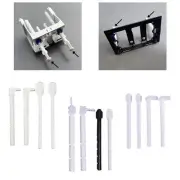 4Pcs Toilet Water Tank Push Rod Set Flush Rod for Concealed Cistern Panel