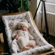 Charlie Crane Levo Baby Rocker Beech Fawn - Stylish Comfort