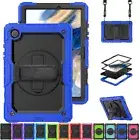 For Samsung Galaxy Tab A8 10.5 A9 / A9 Plus Rugged Stand Case Screen Cover Strap