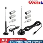 DAB FM Antennas with 3 Adapter Indoor FM Radio Antennas for Home Stereo Receiver