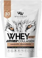 WHITE WOLF NUTRITION Whey Protein Choc 990g