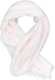 [JEWEDECO] Elegant Cotton Linen Scarf Oversized Headwear Beach Towel Outdoor Sun Protection Comfortable Wrap