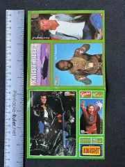 Ultra RARE 1983 Stickers Sheet A Team, Knight Rider, The Great Aamerican Hero
