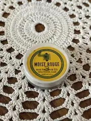 1930s MAX FACTOR THEATRICAL MOIST ROUGE #3 Medium TIN HOLLYWOOD VINTAGE