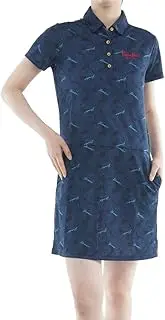 Paradiso(パラディーゾ) YSL36A Women's Golf Shirt, Short Sleeve Dress, Multicolor, M
