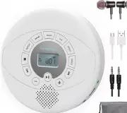CD Player Portable, Rechargeable USB Bluetooth Compatable car use. BRAND NEW