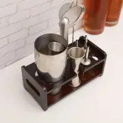 Bartender Kits Stand Stable Cocktail Shaker Stand for Desktop Home Bartender