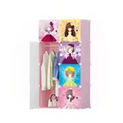 8 Cubes Princess Design Portable Wardrobe Divide-Grid Modular Storage Organiser