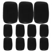 12 Pcs Microphone Sponge Cover Replacement Head Pop Filter Shield
