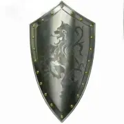 Christmas Medieval Eivor Valhalla Raven Authentic Battleworn Viking Shield