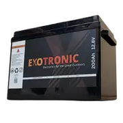 Exotronic 12V 200Ah Compact Smart Bluetooth Lithium Battery