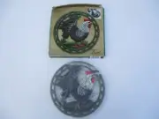 Vintage Cast-Iron Rooster Kitchen Trivet w/ Box