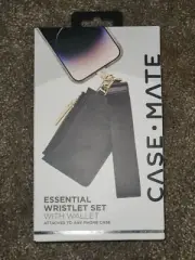 CaseMate Essentials Wristlet Set With Wallet Brand New In Box Attach To Any Case