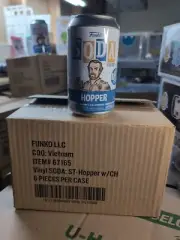Stranger Things Hopper Vinyl Funko Soda Sealed Chance At Chase