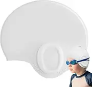 Ruhnjyg Womens Swim Caps,Skin-Friendly Lightweight Swimming Caps | Silicone Bathing Hats Ergonomic Reusable Design for Enthusiasts Men Teenagers Women Girls Boys Beginners Adults Professionals