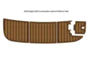 2002 Regal 2465 Commodore Swim Platform Step Boat EVA Foam Teak Decking Flooring