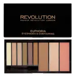 ☆BONJOUR BIO☆ 英國 MAKEUP REVOLUTION EUPHORIA 6色眼影+3色修容＃BRONZE