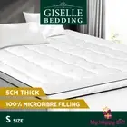 Giselle Bedding Mattress Topper Pillowtop Toppers Mattress Protector Single
