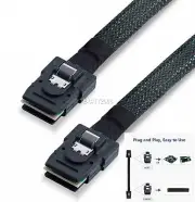 1M Internal Mini SAS to Mini SAS Cable SFF-8087 to SFF-8087 Mini-SAS Cable 3.3FT