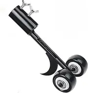 MiaoMa Hook Weed Remover Tool, Patio Weeding Tool with Wheels Weed Puller, Weeding Tools for Garden, Weed Removing Tool without Kneeling for Cleaning between Slabs, Block, Patios Lawns,Paving