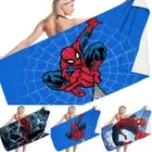 Spider-man Kids Cartoon Bath Towel Swim Beach Towel Blanket Turt 70*150cm Gift