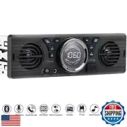 PolarLander Universal 1 Din 12V in-Dash Car Radio Audio Player Built-in 2 Spe