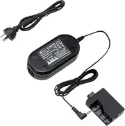 Glorich ACK-E5 Replacement AC Power Adapter Kit for Canon EOS Rebel XSi XS T1i 450D 500D 1000D Kiss F X2 X3 DSLR Cameras