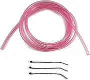 Max-Motorsports 6'ft x 1/8'' (3.2mm) ID x 1/4'' OD Polyurethane Fuel Carburetor Vent Hose Line Mx ATV Dirtbike Carb (Clear Pink)