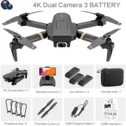 Premium Quality 4K Wide Angle Dual Camera Drone / Quadcopter WIFI FPV V4