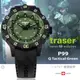 traser P99 Q Tactical Green 軍錶(橡膠錶帶)#110727