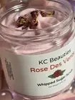 Handmade Rose Whipped Sugar Scrub Soap Exfoliating WHIPPED FOAMING SUGAR N.W 6oz