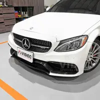 在飛比找蝦皮購物優惠-HID BENZ W205 AMG C63 樣式 空力套件 