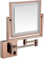 Lighted Makeup Mirror, 1X/3X Magnifying Mirror with Light,Makeup Mirror with Lights and Magnification,360 Rotation Wall Mounted Makeup Mirror