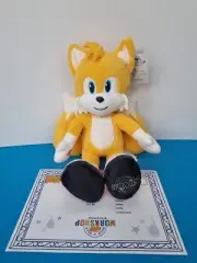 BUILD A BEAR Tails From Sonic The Hedgehog 3 No Sound Plush BNWT Gift Idea