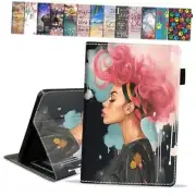 Case for Amazon Kindle Fire HD 10 & 10 African Woman with Red Hair Hairstyle