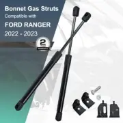 2 x Front Hood Gas Strut fit for 2022-2023 T9 Next Gen Ford Ranger Bonnet Struts