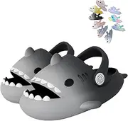 [Mdnfdap] Shark Slides Slippers for Women Men - 2022 Limited Edition Cloud shark Sandals unisex Cartoon Shower Anti-Slip Fashion Cloud Slippers Open Toe Slides EVA Beach Shoes