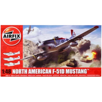Airfix North American F-51D Mustang 1/48 Scale