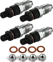 16454-53900 16454-53905 4X Fuel Injectors Compatible with Kubota V2203 V2003 V1903 D1703 Engine 16454-53000 16454-53903