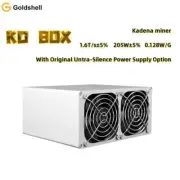 New GoldShell KD-BOX 1.6T/s 205W Cryptocurrency KDA Miner with Power Supply