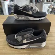 Nike Air Max 90 PRM Shoes Black Off Noir White DA1641-003 Mens size 6 NEW