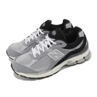 在飛比找ETMall東森購物網優惠-New Balance 休閒鞋 2002R 男鞋 灰 黑 麂