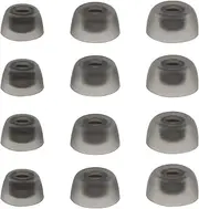 EMSea 6 Pairs of Silicone Ear Buds Tips Replacement in-Ear Ear Sleeves Compatible with Jabra Elite 75t/ 65t/ Active/Sport Evolve Wireless Headphones S M L