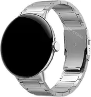 Titanium Metal Watch Band Fit for Google Pixel Watch 3 45mm Mens Business Strap Correa Replaced Bracelet