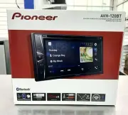 New Pioneer AVH120BT 6.2 in Double Din Bluetooth Receiver Stereo DVD CD USB AUX