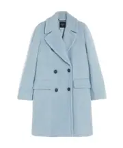 Long-sleeved coat IT42 light blue